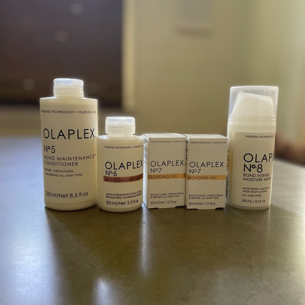 Brand new, never opened olaplex products